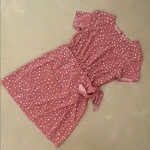 Pink Polka Dot Dress